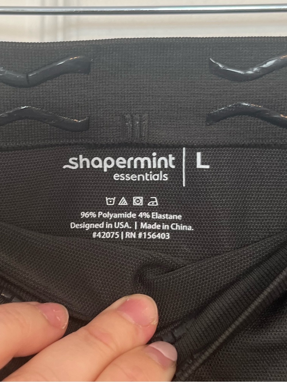 NWT Shapermint Dark Grey High-Waist Leggings - Picture 4 of 4